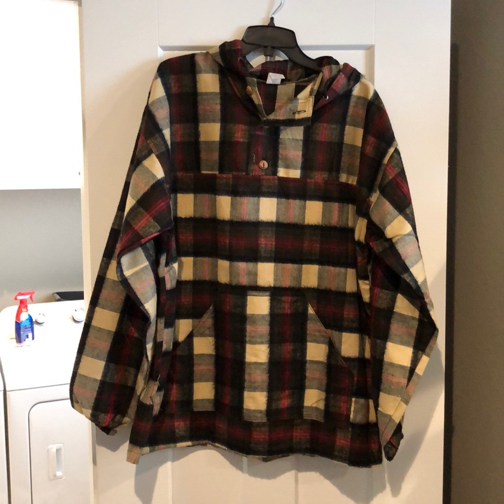 Oversized camping sweatshirt